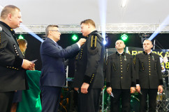 Galeria zdjęć z  barbórki z górnikami KWK Sośnica /foto. A.Kucharzewska/