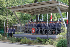 Galeria zdjęć z uroczystości ślubowania nowo przyjętych policjantów w Katowicach /fot. A. Karendał/