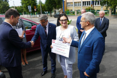 Galeria zdjęć ze spotkania z ministrem Jerzym Kwiecińskim w Orzeszu /fot. M. Makowiecki/
