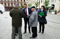 Fotogaleria z ostatniego dnia akcji informacyjnej dot. 