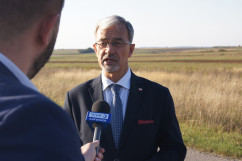 Galeria zdjęć z wizyty ministra Jerzego Kwiecińskiego w Koziegłowach / foto: I. Matuszewska/