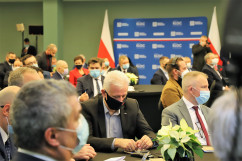 Widok na zgromadzonych podczas konferencji gości. /fot. A. Herz/