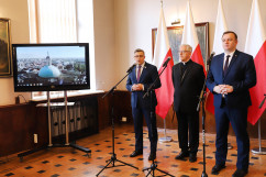 Briefing prasowy ws. Panteonu Górnośląskiego.
