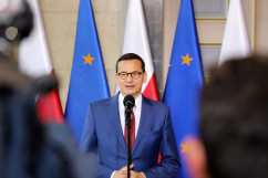Zdjęcia z wizyty premiera Matusza Morawieckiego w Rudzie Śląskiej i Katowicach /fot. A. Kucharzewska, A. Karednał/