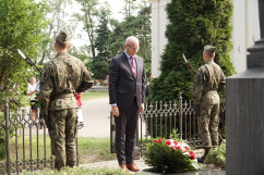 Uroczystości z okazji 100. rocznicy śmierci dr. Andrzeja Mielęckiego /fot. Wielkopolski Urząd Wojewódzki/