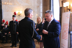 Zdjęcia z uroczystości wręczenia Krzyży Zasługi członkom i działaczom PCK /fot. Bartosz Półrolnik/