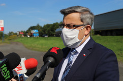 Galeria zdjęć z konferencji prasowej dot. drogi ekspresowej S1/fot. I. Matuszewska