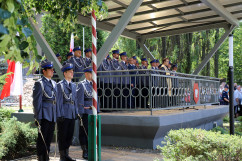 Galeria zdjęć z uroczystości ślubowania nowo przyjętych policjantów w Katowicach /fot. A. Karendał/