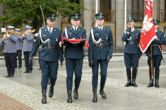 Uroczystość nadania sztandaru Izbie Administracji Skarbowej w Katowicach /fot. A. Księżnik/