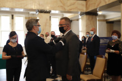 Odznaczenia państwowe dla samorządowców /fot. A. Księżnik/