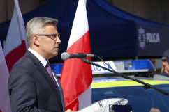 Wojewoda śląski przemawia
