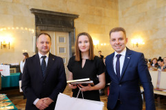 Galeria zdjęć z finału konkursu „Pocztówka na sto lat – moja Niepodległa” oraz wernisażu prac /fot. Anna Karendał/