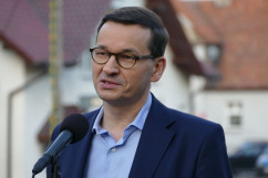 Wizyta premiera Mateusza Morawieckiego w Pilchowicach /fot. A. Kucharzewska/