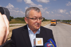 Fotogaleria z uroczystego podpisania umowy na zaprojektowanie i wybudowanie ostatniego brakującego odcinka autostrady A1 w województwie śląskim / fot. I. Matuszewska
