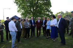 Wizyta minister Moskwy w Rudzińcu