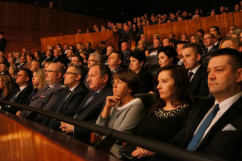 Jubileusz 45-lecia Orkiestry Komendy Wojewódzkiej Policji w Katowicach.