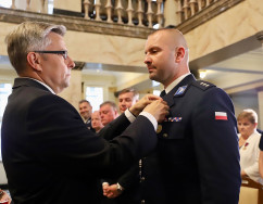 Uroczystość odznaczeń