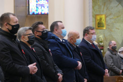 Msza święta - delegacja władz rządowo-samorządowych /fot. A. Kucharzewska/