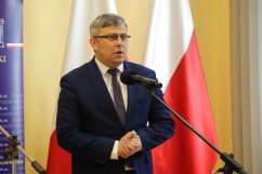 Briefing dot. akcji Bitwa o wozy w Częstochowie /fot. A. Księżnik/