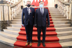 Odznaczenia państwowe dla samorządowców /fot. A. Księżnik/