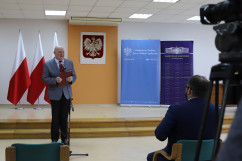 Wiceminister rodziny Stanisław Szwed z wizytą w Śląskiem /fot. A. Księżnik/
