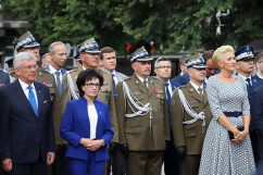 Zdjęcia z centralnych obchodów Święta Wojska Polskiego i 100. rocznicy wybuchu Powstań Śląskich w Katowicach /fot. Anna Karendał/
