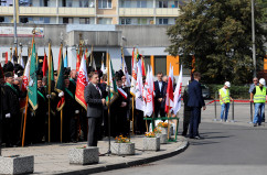 Galeria zdjęć z obchodów w Jastrzębiu-Zdroju z udziałem premiera Mateusza Morawieckiego oraz wojewody Jarosława Wieczorka /fot. A. Karendał/
