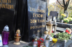Fotogaleria z odwiedzin cmentarzy i mogił w przededniu Wszystkich Świętych/fot. I. Matuszewska