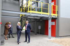 Uroczystość otwarcia nowej linii produkcyjnej w Nitroerg /fot. A. Księżnik/