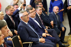 Zdjęcia z wizyty premiera Mateusza Morawieckiego w województwie śląskim - na Jasnej Górze, w CSRG w Bytomiu oraz w Katowicach /fot. A. Kucharzewska, A. Karendał/