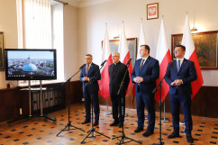 Briefing prasowy ws. Panteonu Górnośląskiego.