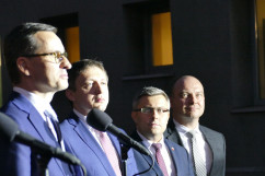 Wizyta premiera Mateusza Morawieckiego w woj. śląskim.