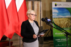 Briefing prasowy dot. Powszechnego Spisu Rolnego /fot. A. Księżnik/