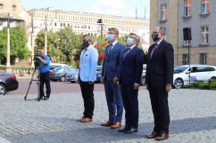 Uroczystości z okazji 81. rocznicy śmierci Wojciecha Korfantego /fot. A. Księżnik/