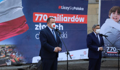 Briefing prasowy dot. Krajowego Planu Odbudowy /fot. I. Matuszewska/