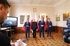 Briefing prasowy ws. Panteonu Górnośląskiego.