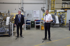 Wizyta premiera Mateusza Morawieckiego w Bielsku-Białej /fot. A. Księżnik/