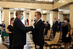 Odznaczenia państwowe dla samorządowców /fot. A. Księżnik/