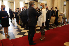 Wręczenie odznaczeń państwowych /fot. ŚUW/