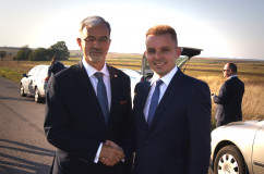 Galeria zdjęć z wizyty ministra Jerzego Kwiecińskiego w Koziegłowach / foto: I. Matuszewska/