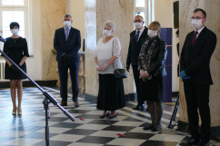 Wręczenie odznaczeń państwowym pracownikom służby zdrowia /fot. A. Księżnik/