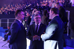 Zdjęcia z pierwszego dnia Europejskiego Kongresu Gospodarczego z udziałem wojewody śląskiego /fot. Anna Karendał/