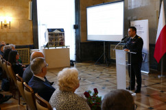 Konferencja „BEZPIECZEŃSTWO TRZECIEGO WIEKU - zdrowi, bezpieczni i aktywni” /fot. B. Szwedowski/