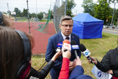 Galeria zdjęć ze spotkania z ministrem Jerzym Kwiecińskim w Orzeszu /fot. M. Makowiecki/