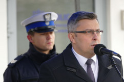 Otwarcie posterunku policji w Świerklanach /fot. A. Kucharzewska/