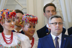 Wizyta premiera Mateusza Morawieckiego w siedzibie zespołu 