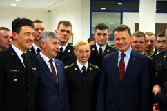 Zdjęcia z wizyty ministra Mariusza Błaszczaka w Częstochowie / foto: K.Kamasiński