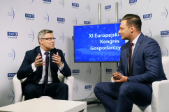 Zdjęcia z pierwszego dnia Europejskiego Kongresu Gospodarczego z udziałem wojewody śląskiego /fot. Anna Karendał/