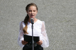 Obchody Narodowego Dnia Powstań Śląskich - wystąpienie artystyczne /fot. ŚUW/