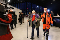 Pierwsze szczepienia seniorów w woj. śląskim /fot. A. Księżnik/